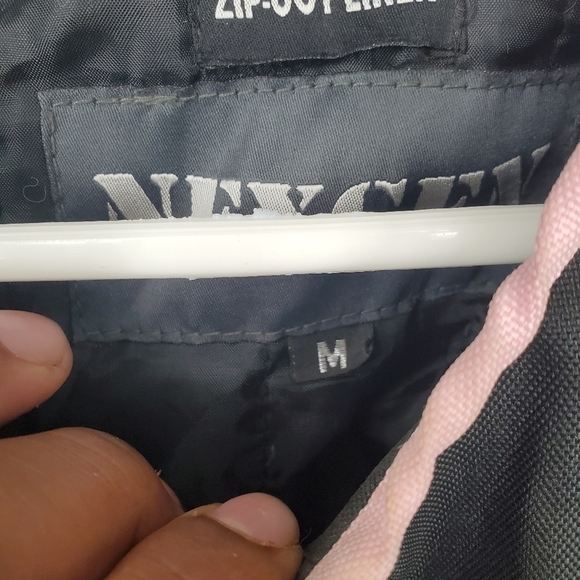 Nexgen Motorcycle Jacket Womens Medium Vented Black Bike Zip Removable Liner - Picture 3 of 10